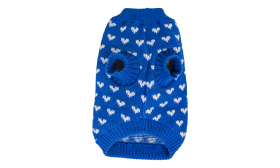 Pulover s Potiskom Srčka za Pse in Mačke