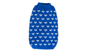 Pulover s Potiskom Srčka za Pse in Mačke