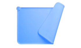 Silikonska Podloga za Pasje Posode – Vodoodporna z Dvignjenimi Robovi