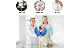 Napihljiva Ovratnica za Pse - Nastavljiva Ovratnica za Reševanje Hišnih Ljubljenčkov