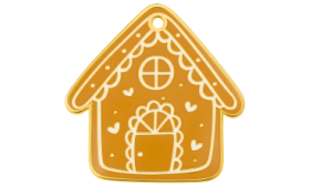 Gravirana Pasja Oznaka Hišica iz Medenjakov