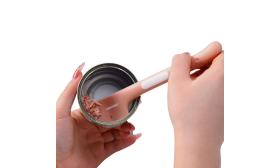 Silikonska žlica za hrano za hišne ljubljenčke z dolgim ročajem – lopatica za mokro pasjo hrano