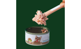 Silikonska žlica za hrano za hišne ljubljenčke z dolgim ročajem – lopatica za mokro pasjo hrano