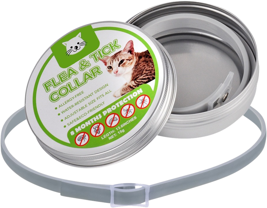 Naravna Ovratnica za Zaščito Mačk Pred Bolhami in Ušmi Collier naturel pour chat contre les puces et les tiques