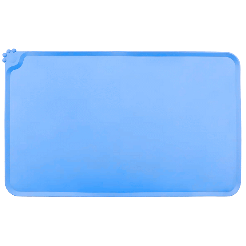 Silikonska Podloga za Pasje Posode – Vodoodporna z Dvignjenimi Robovi